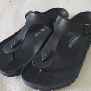 Birkenstock Black Thong Sandals